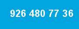 926 480 77 36 926 480 77 36